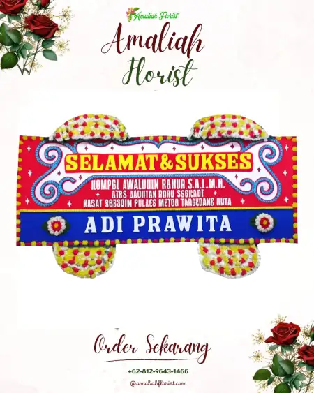 Papan Bunga Ucapan Selamat Parapatan